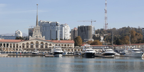 Soçi olimpiyat projesinde ilk oteli Türk inşaat firması tamamladı