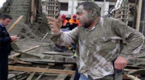 AVM İnşaatı Çöktü: 6 İşçi Yaralandı
