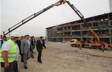 Ağrı Devlet Hastanesi’nin inşaatında sona gelindi!