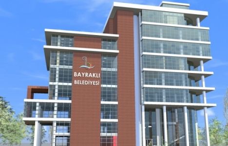 İzmir Bayraklı Belediyesi’nin yeni hizmet binasında sona gelindi!