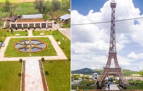 Kosova’ya 32 metrelik Eyfel Kulesi inşa edildi!