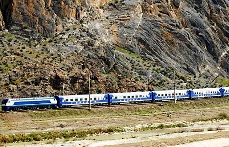 Çin-Özbekistan arası Angren Pab demiryolu tüneli açıldı!