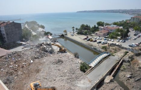 Silivri Gümüşoğlu Pasajı’nda yıkımlar tamamlandı!