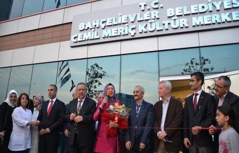 Bahçelievler Cemil Meriç Kültür Merkezi açıldı!