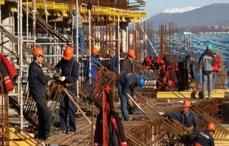 İşgücüne katılma oranı inşaat sektöründe 7 bin kişi arttı!