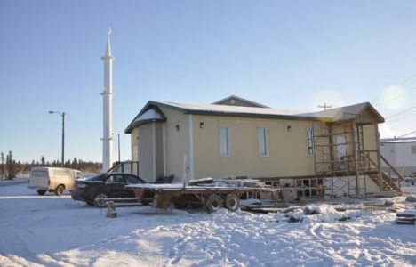 Kuzey Kutbu’nda 100 Müslüman birleşip cami inşa etti!