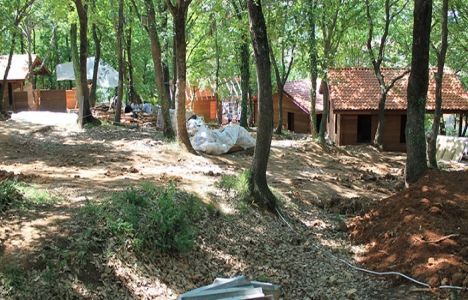 Kocaeli Kerpe’deki bungalovlu mesire alanı tamamlanıyor!
