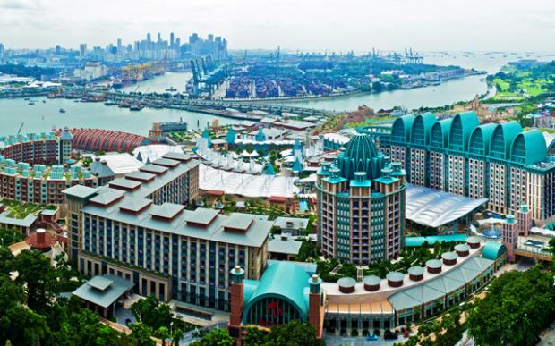 Resorts World Sentosa-Singapur-5.38 milyar dolar