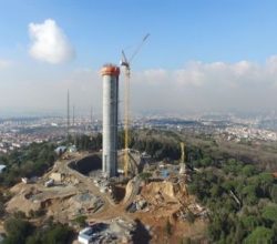 Küçük Çamlıca TV-Radyo Kulesi 130 metreye ulaştı!