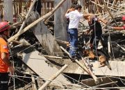 Öğrenci Merkezi İnşaatı Çöktü: 4 Yaralı