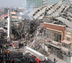 Tahran’da 17 Katlı Bina Çöktü