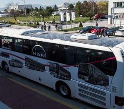 Türkiye’nin İlk “Güneş Otobüsü” Yollara Çıktı