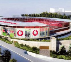 Vodafone Arena’nın 1. kısım kaba inşaat işlerini ihaleye açıyor