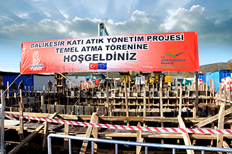 Balıkesir’de Katı Atık Yönetimi Projesi İnşaat Alanına Teknik Gezi